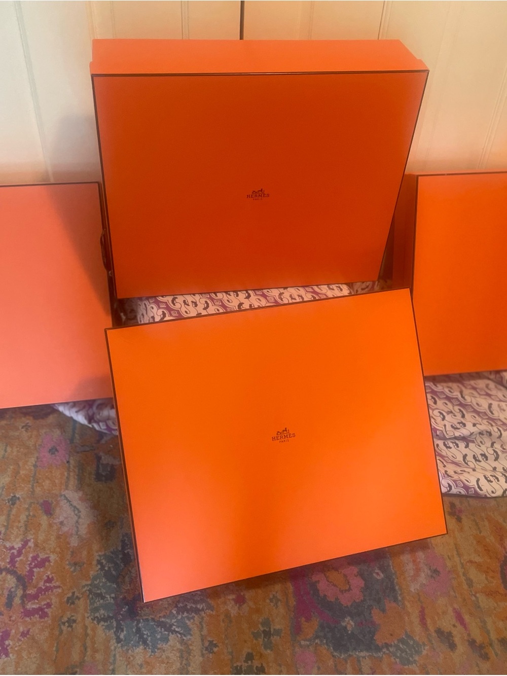 Hermès Orange Shoulder Bag Box (Signature Orange)
